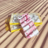 Wozinsky Marble gels apvalks marmora Samsung Galaxy S22 + (S22 Plus) rozā