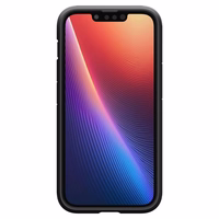 Spigen Tough Armor viedtālruņa apvalks ar MagSafe iPhone 16e ar statīvu - melns