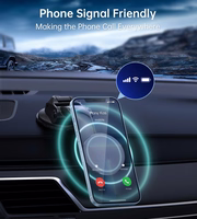 Auto tālruņa turētājs Choetech AT0005 melns