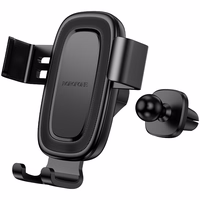 Borofone automašīnas turētājs BH129 Follower gravitācijas pie gaisa ventilācijas melns