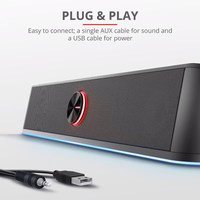 Trust GXT 619 Thorne Black 2.0 channels 6 W