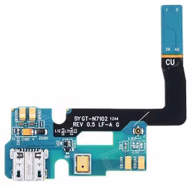 Flex Samsung N7100 Note 2 priekš plugin un microphone ORG