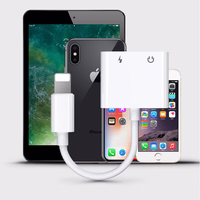 Joyroom S-Y104 austiņu adapteris Lightning / 2x Lightning - balts