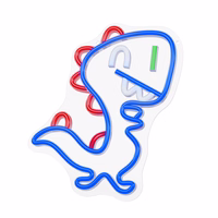Neon PLEXI LED JURASSIC BABY DINO zils FLNJ01 Forever Light