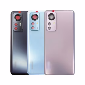 Aizmugurējais vāciņš Saderīgs ar Xiaomi 12 (12X) / Violets / (ar camera lens) OEM