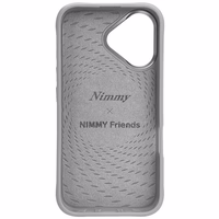 AmazingThing Nimmy Glasses Cool Cat MagSafe apvalks viedtālrunim iPhone 16 – pelēks