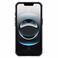 Nillkin Iceblade Viedtālruņa apvalks ar statīvu paredzēts iPhone 16e - melns