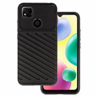 Thunder viedtālruņa apvalks Xiaomi Redmi 10A melns