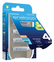 Rechargeable batteries PANASONIC ENELOOP AAA 800 mAh 4 szt (BK-4MCDE/4CP)