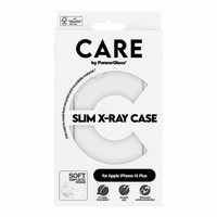 CARE by PanzerGlass plāns X-Ray viedtālruņa apvalks iPhone 15 Plus - caurspīdīgs