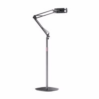 YESIDO grīdas turētājs C295 2in1 (planšetei + tālrunim) 150CM melns