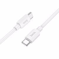 Kabelis USB C uz USB C Hoco 3A 60W 1 m X96 balts
