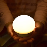 Nakts lampa W-008 Sēne zila