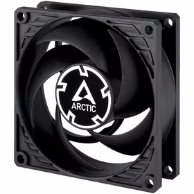 ARCTIC P8 MAX High-Speed Fan, 4-pin, 80mm, Melns