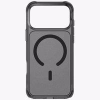 Uniq LifePro Xtreme Magclick viedtālruņa apvalks ar iebūvētu uzlādi iPhone 17 Pro Max - melns