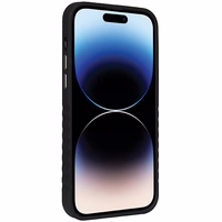 Audi sintētiskās ādas viedtālruņa apvalks MagSafe iPhone 14 Pro Max - rozā