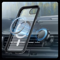 Supcase UB Mag MagSafe iPhone 16e viedtālruņa apvalks - melns