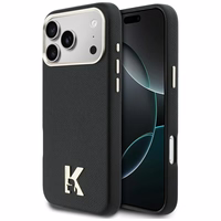 Karl Lagerfeld Karl Head Logo MagSafe futrālis iPhone 17 Pro Max - Melns