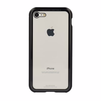 Luphie divkrāsu magnētiskais SWORD apvalks Samsung Galaxy S8 Plus melns-sarkans