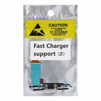 Uzlādes fleksis USB IPHONE 8 Plus melns (lietots)