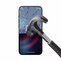 Rūdīts stikls iPhone 14 Pro Max / 14 Plus hibrīds elastīgs 7H no 3mk FlexibleGlass sērijas