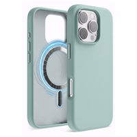 Maciņš "TM MagSafe Silicone" iPhone 14 / Sukulents /