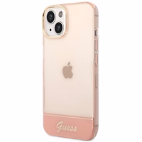 Guess GUHCP14MHGCOP iPhone 14 Plus 6.7 "rozā/rozā cietais apvalks Translucent