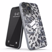 Adidas OR SnapCase Leopard viedtālruņa apvalks iPhone 13 Pro Max - pelēks