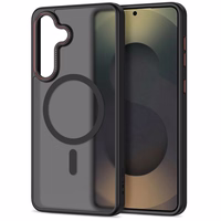 Tech-Protect MagCam MagSafe Maciņš for Samsung Galaxy S26+ - melns and sarkans