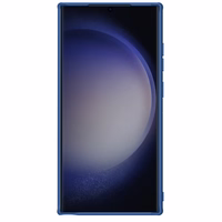 Nillkin Super Frosted Shield Pro bruņots viedtālruņa apvalks Samsung Galaxy S24 Ultra - zils