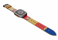 FC Barcelona Apple Watch Band Īsta āda 44/45" OCFCBAWBMF45 MF