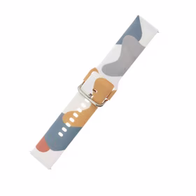 Moro siksniņa Samsung Galaxy Watch 40 / 41 / 42 / 43 / 44 mm silikona pulksteņa siksniņa ar rakstu 2