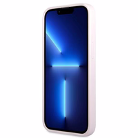 Guess Saffiano Stripe iPhone 13 Pro Max viedtālruņa apvalks – violets