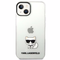Viedtālruņa apvalks Karl Lagerfeld KLHCP14MCTTR iPhone 14 Plus 6.7\" skaidrs / skaidrs Choupette Body
