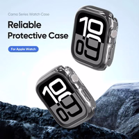 DUX DUCIS apvalks CAMO Apple Watch 10 sērijai 42 mm, melns