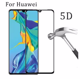 Screen protection glass "5D Full Glue" Huawei P40 curved melns bulk