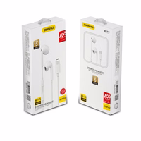 Dudao ieliekamās austiņas ar USB Type-C savienotāju baltas (X14PROT)