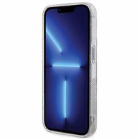 Viedtālruņa apvalks Karl Lagerfeld Karl&Choupette Glitter Magnētiskais MagSafe iPhone 15 Pro - caurspīdīgs (m)