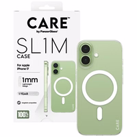 CARE by PanzerGlass SL1M MagSafe macins iPhone 17 - caurspidigs