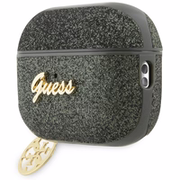Guess GUAP2GLGSHA viedtālruņa apvalks (m) - zaļš Glitter Flake 4G Charm Collection