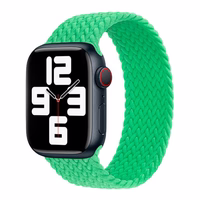 APPLE STRAP APPLE WATCH 3K435ZM/A pīta Solo Loop siksniņa 40/41/42MM SIZE 3 BRIGHT GREEN oriģinālā plomba