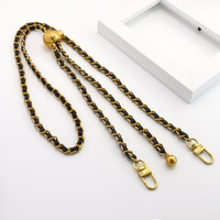 Telefona siksniņa G-14 melns-zeltains