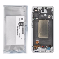 ServicePack LCD Displejs SAMSUNG A56 5G A566B - pelēka GH82-36829B