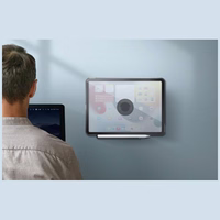 Uniq SnapMount pašlīmējošais magnētiskais turētājs - melns