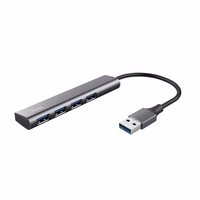 Trust Halyx USB 3.2 Gen 1 Type-A 5 Mbit/s melns, pelēks