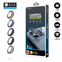 X-ONE Sapphire Camera Armor - priekš Samsung Galaxy S26 Ultra - sudraba krāsā