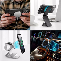 Supcase UB XT Mag MagSafe iPhone 16e viedtālruņa apvalks - melns