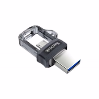 SanDisk zibatmiņa 64GB USB 3.0 / USB 2.0 duālais disks 150 MB/s