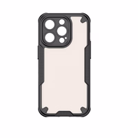 Defender Matēts maciņš for iPhone 17 Pro 6,3" melns