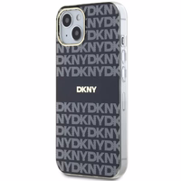 DKNY IML Mono un svītras Magnētiskais viedtālruņa apvalks iPhone 15 Plus / 14 Plus - melna